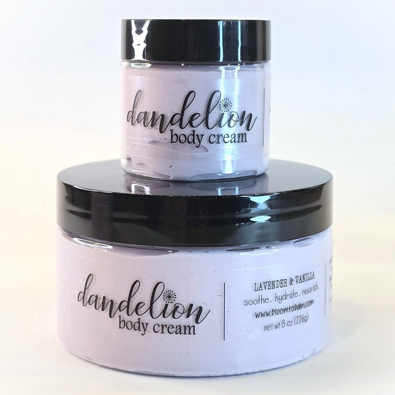 Dandelion BODY CREAM {LAVENDER}
