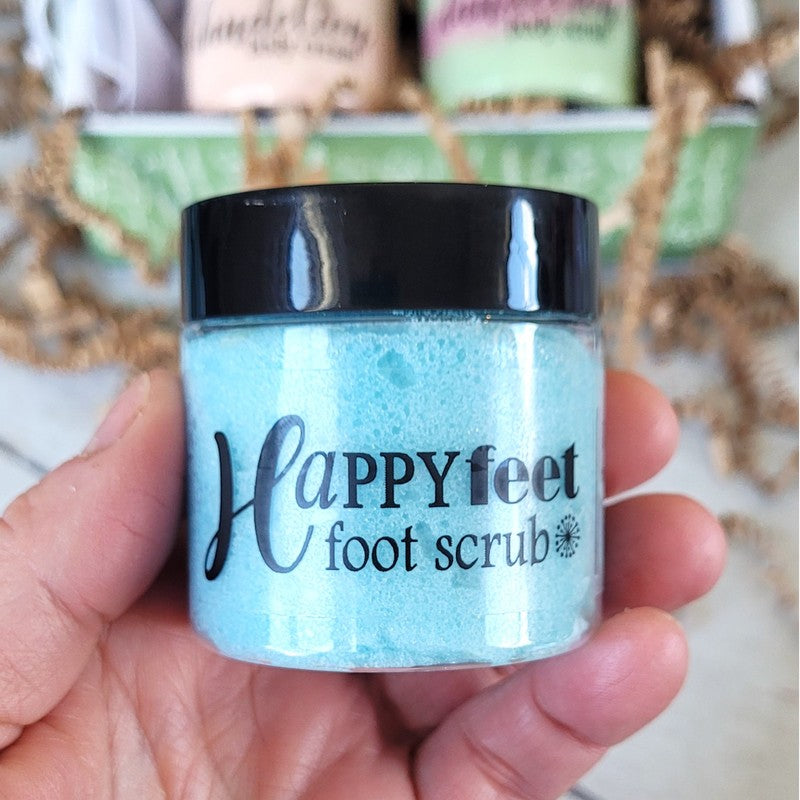 YOU PICK: Dandelion BODY CREAM or SCRUB {2 oz BUNDLE of 4} in Gift Bag