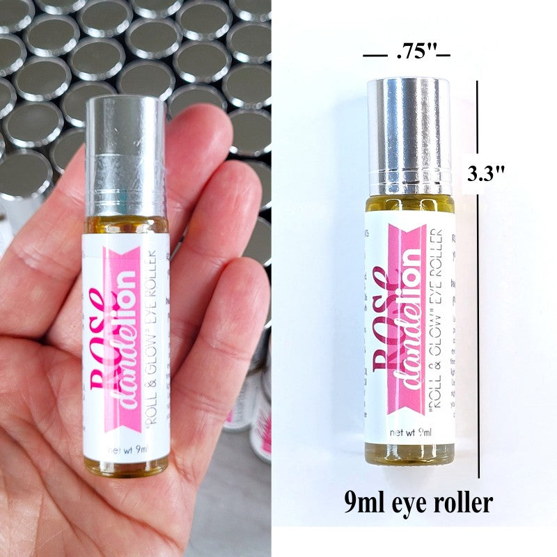DANDELION Rose Facial {Roll & Glow EYE ROLLER} 9ml