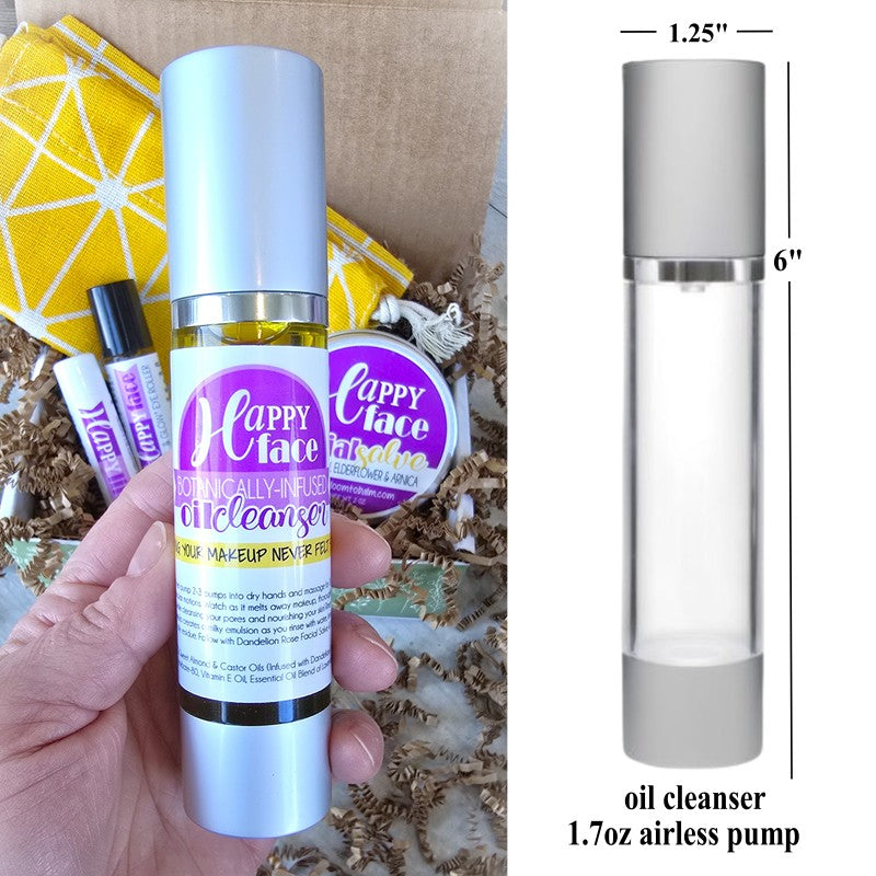 HAPPY Face {1.7 oz OIL CLEANSER} 2-Pack