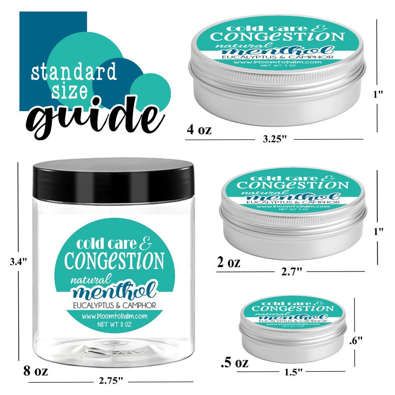 COLD & CONGESTION {Menthol} Salve