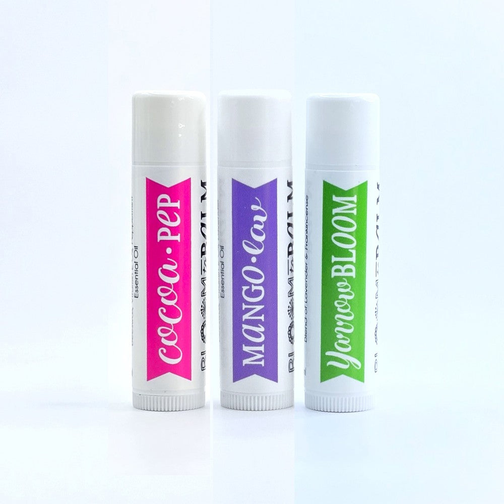 Herb-Infused Lip Balm TRIO {Assorted}