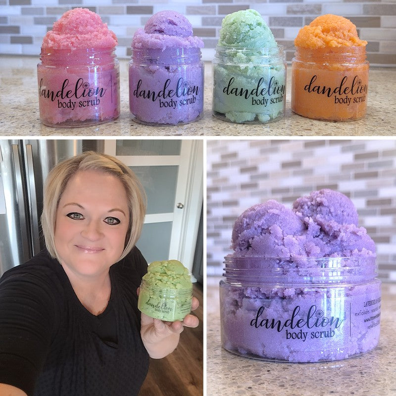 Dandelion SUGAR SCRUBS