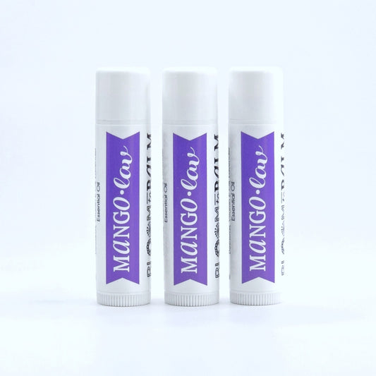Herb-Infused Lip Balm TRIO {Mango-Lav}