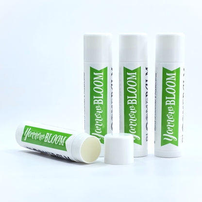 Herb-Infused Lip Balm TRIO {Yarrow Bloom}