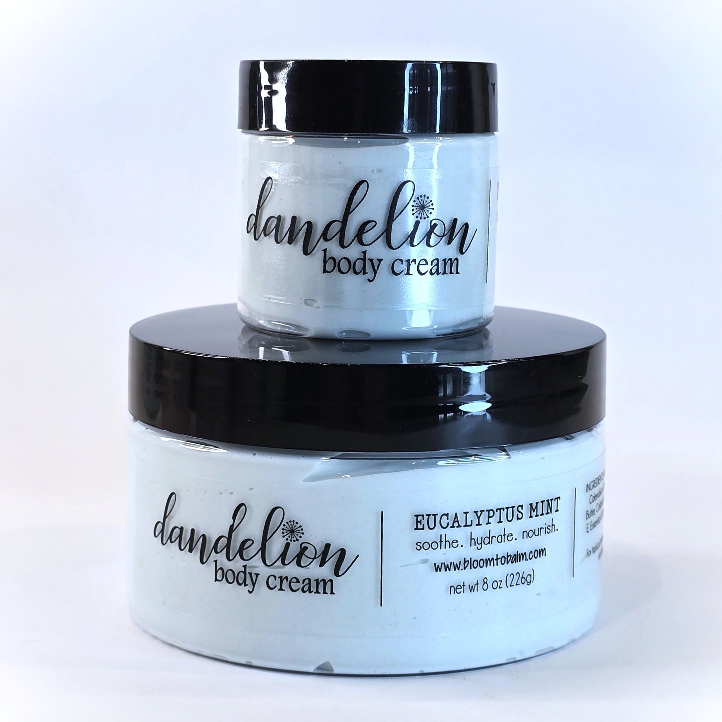 Dandelion BODY CREAM {EUCALYPTUS MINT}