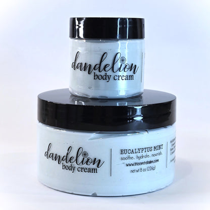 Dandelion BODY CREAM {EUCALYPTUS MINT}