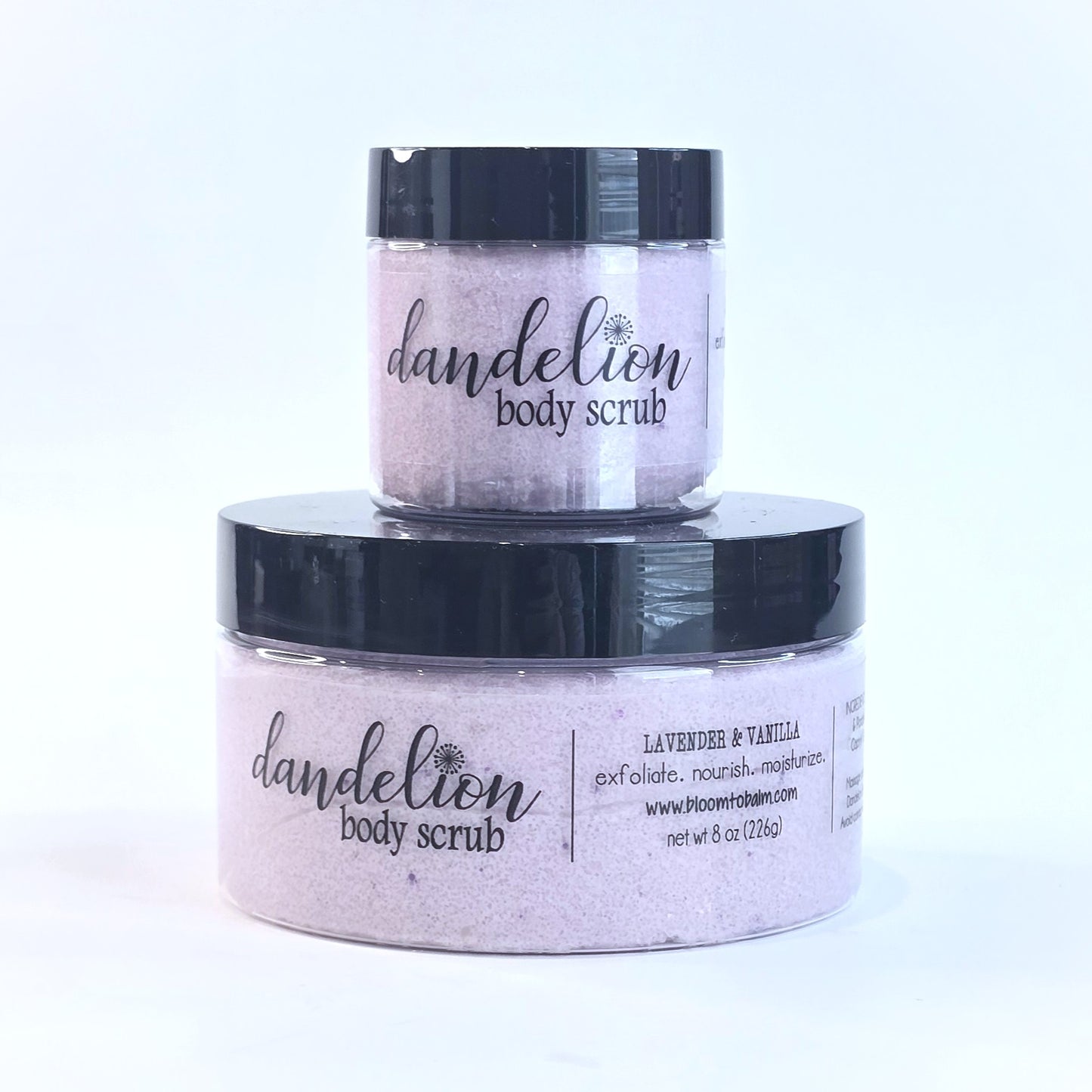 Dandelion SUGAR SCRUB {JASMINE & VANILLA}