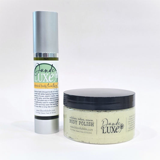 Dande-LUXE {DUO} Body Polish & Treatment Oil