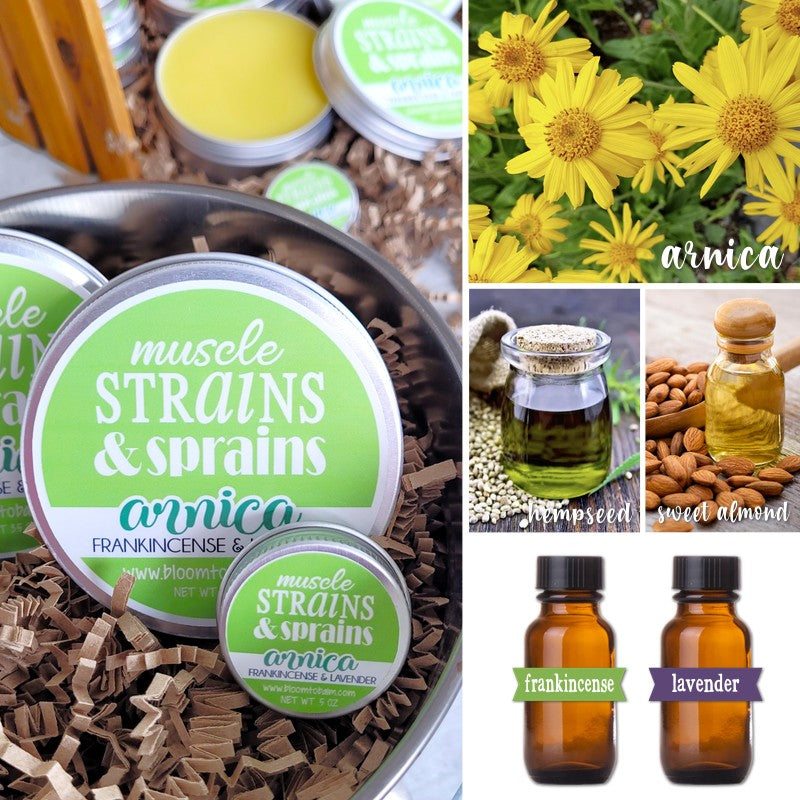 STRAINS & SPRAINS {Arnica} Salve