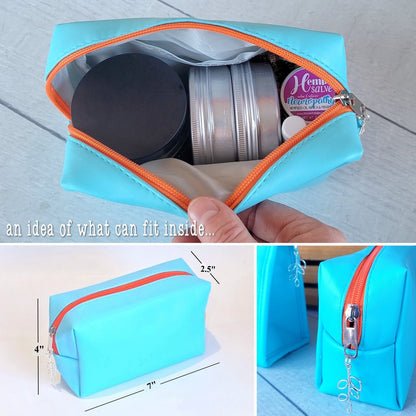 Blue Salve Bag {SMALL}