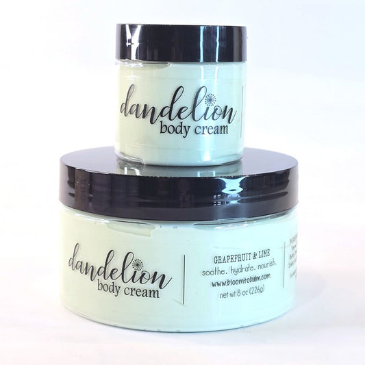 Dandelion BODY CREAM {GRAPEFRUIT & LIME}