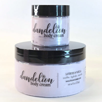 Dandelion BODY CREAM {LAVENDER}