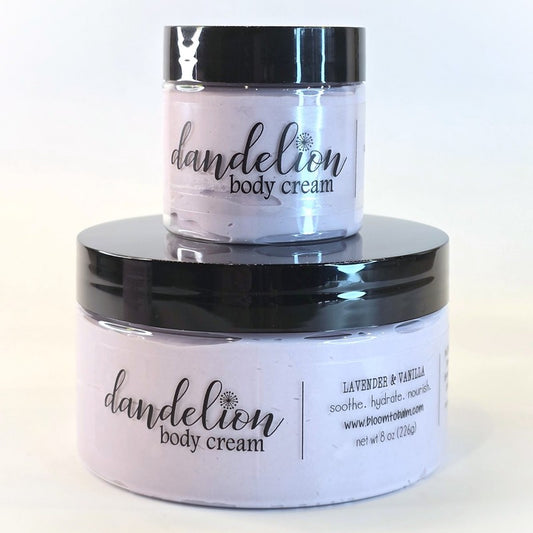 Dandelion BODY CREAM {LAVENDER}