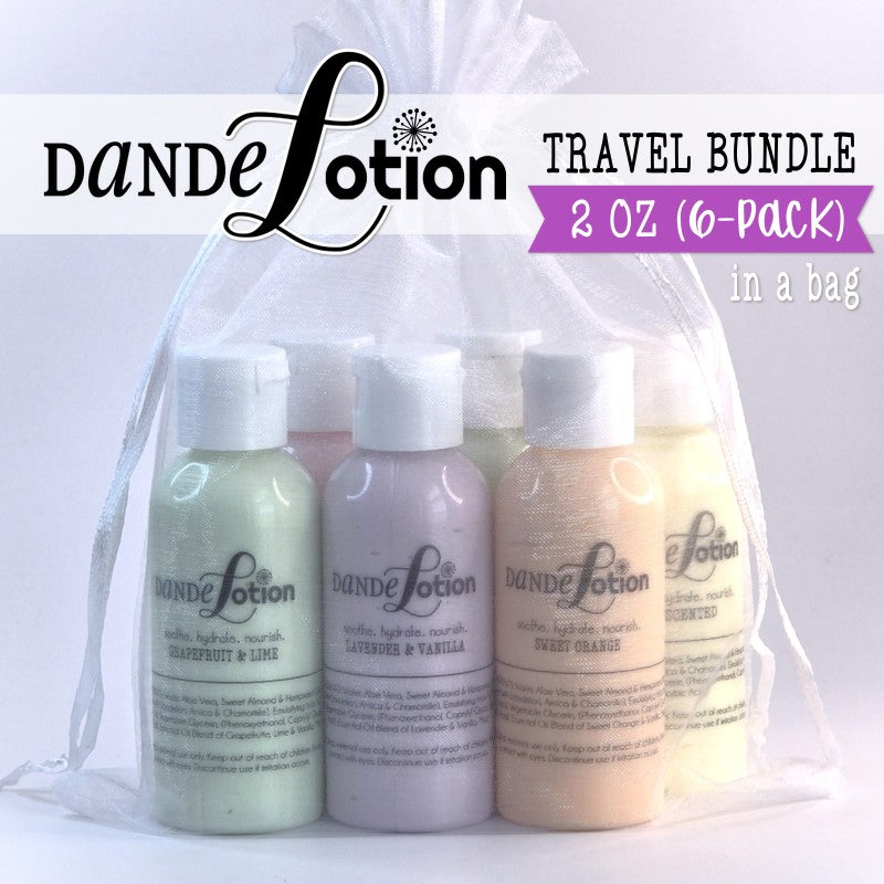 Dande-LOTION {2 oz BUNDLE of 6} in Gift Bag