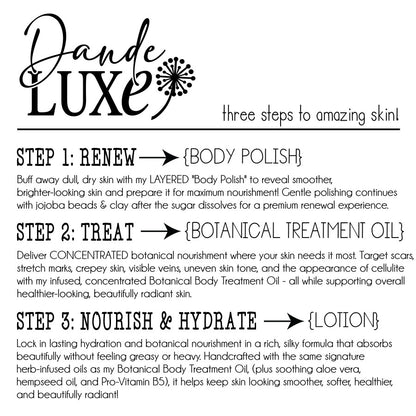 Dande-LUXE {Botanical Body Lotion}