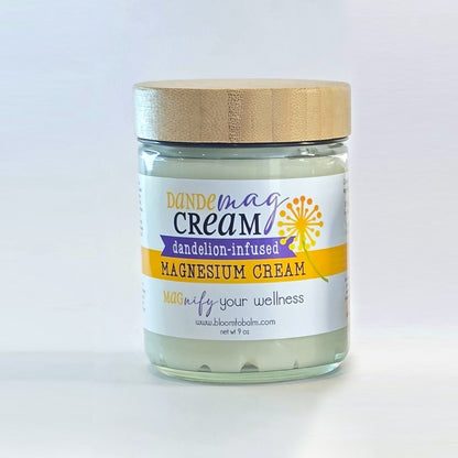 DANDE-MAG {Dandelion-Infused} Magnesium CREAM