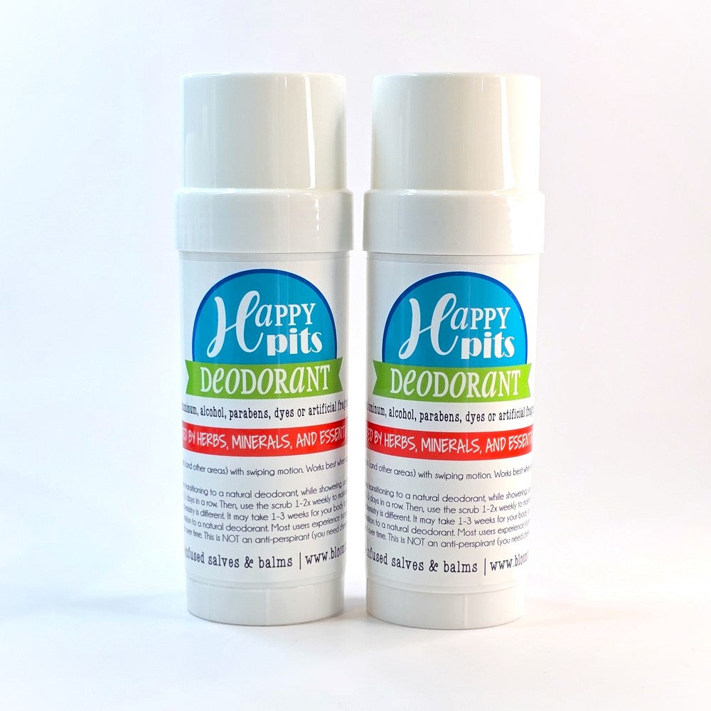 HAPPY PITS {Natural Deodorant} 2-Pack