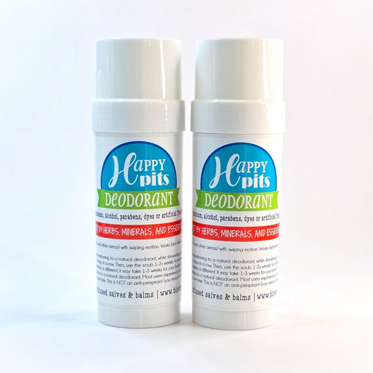 HAPPY PITS {Natural Deodorant} 2-Pack