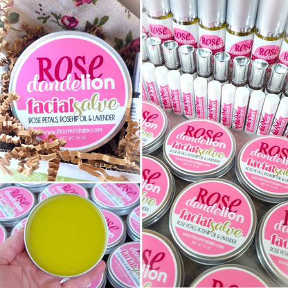 DANDELION Rose FACIAL Salve