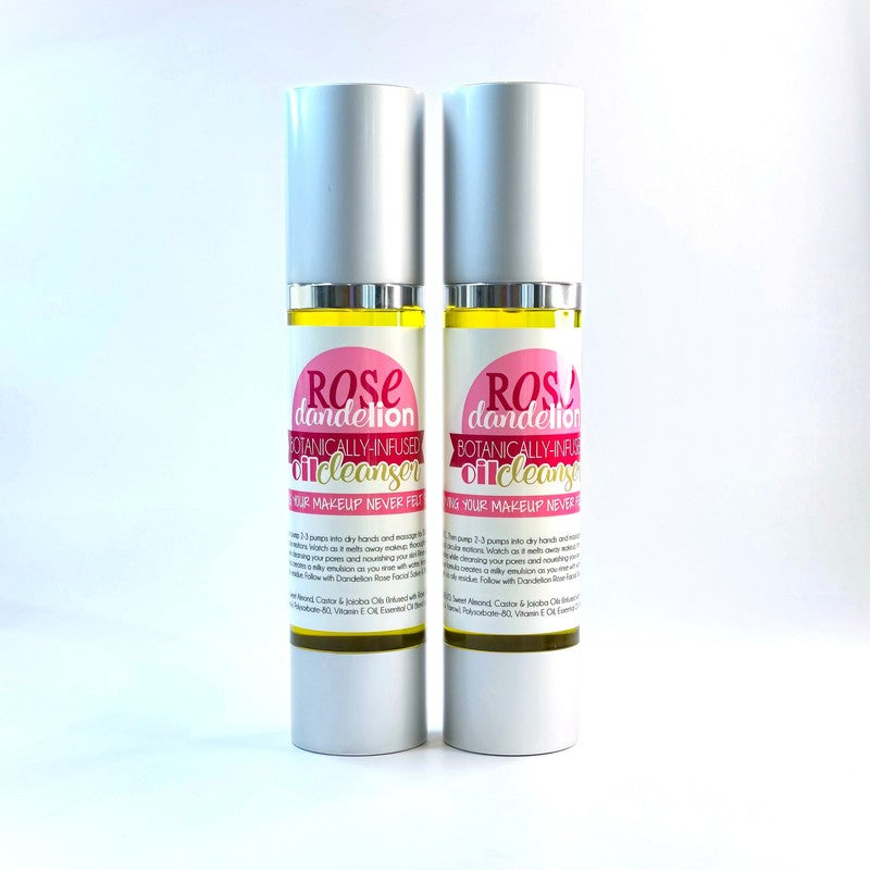 DANDELION Rose Facial {1.7 oz OIL CLEANSER} 2-Pack