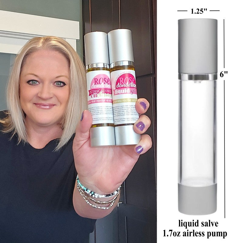 Dandelion Rose Facial {TRIO} 2 oz Salve, Liquid Salve & Oil Cleanser