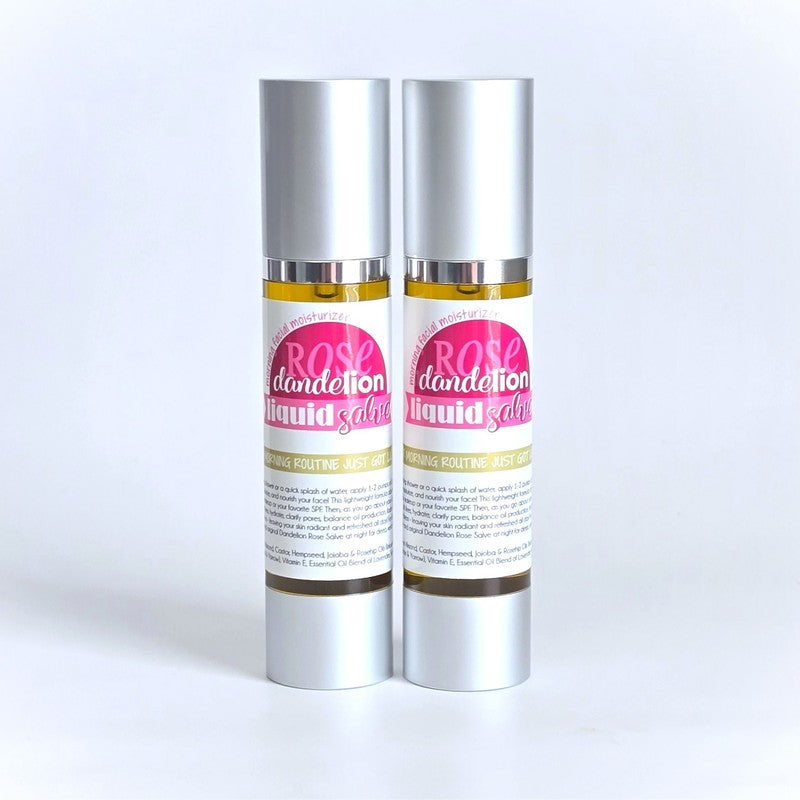 DANDELION Rose Facial {LIQUID SALVE} 2-Pack