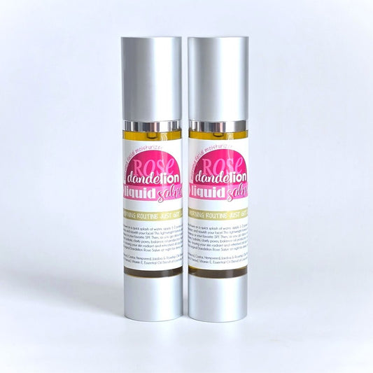 DANDELION Rose Facial {LIQUID SALVE} 2-Pack