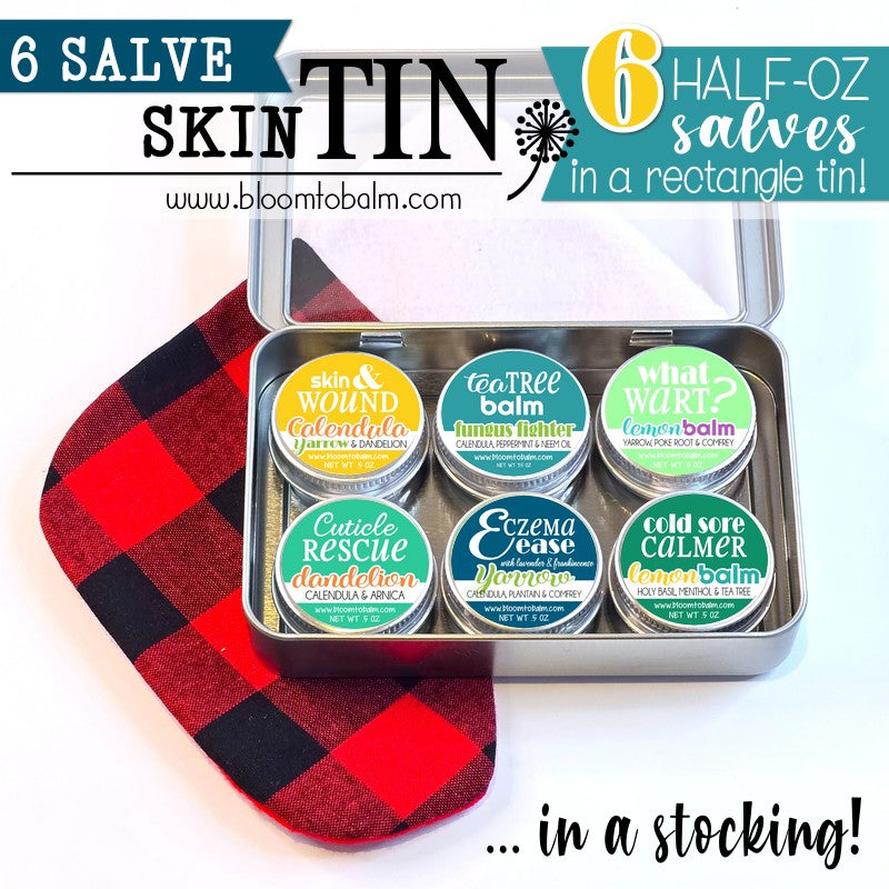 "6 SALVE" Skin Tin {TRAVEL-SIZE)