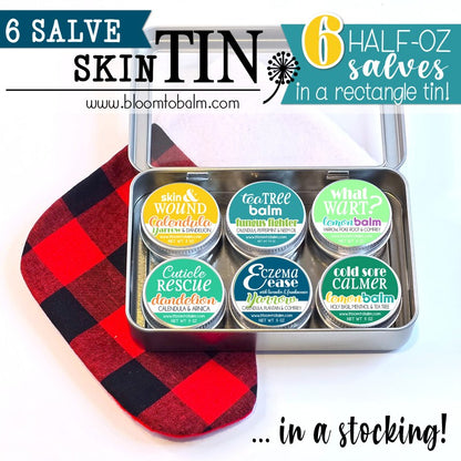 "6 SALVE" Skin Tin {TRAVEL-SIZE)