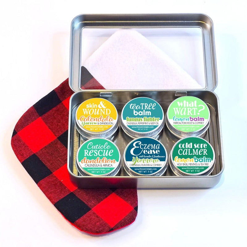 "6 SALVE" Skin Tin {TRAVEL-SIZE)