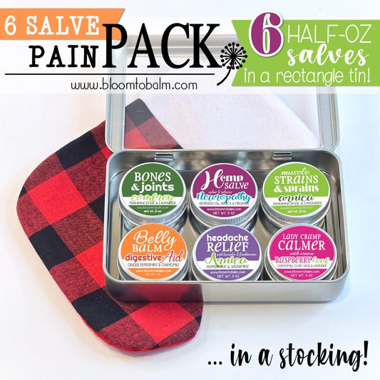"6 SALVE" Pain Pack {TRAVEL-SIZE)