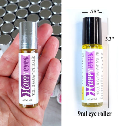 HAPPY Face {Roll & Glow EYE ROLLER} 9ml
