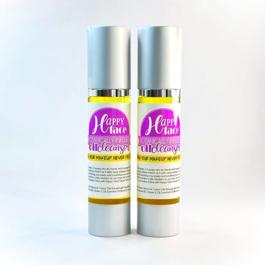 HAPPY Face {1.7 oz OIL CLEANSER} 2-Pack