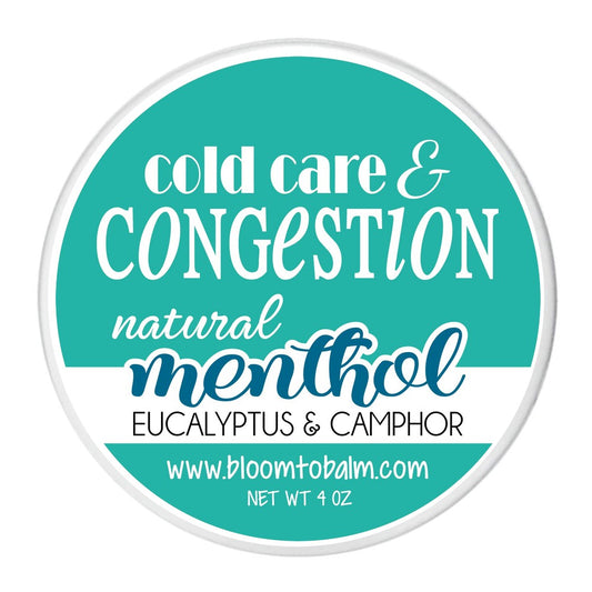 COLD & CONGESTION {Menthol} Salve