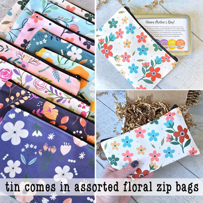 Mother's Day Salve Kit + FREE Window Tin & Floral Zip Bag