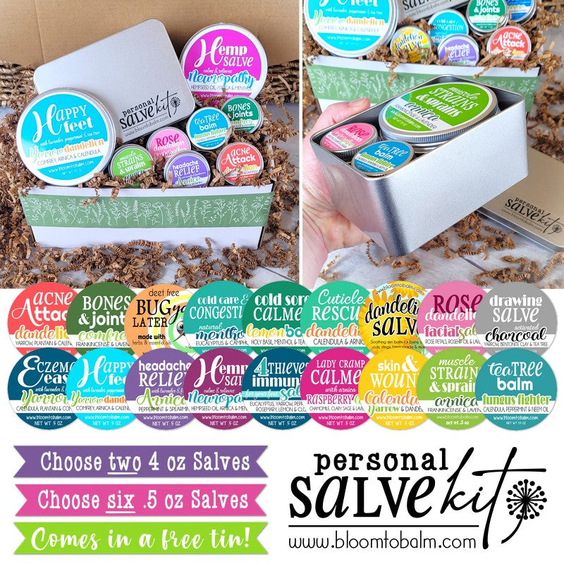 PERSONAL Salve Kit (PICK 8) + FREE Tin!