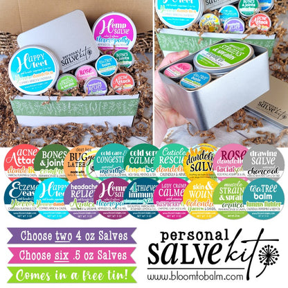 PERSONAL Salve Kit (PICK 8) + FREE Tin!