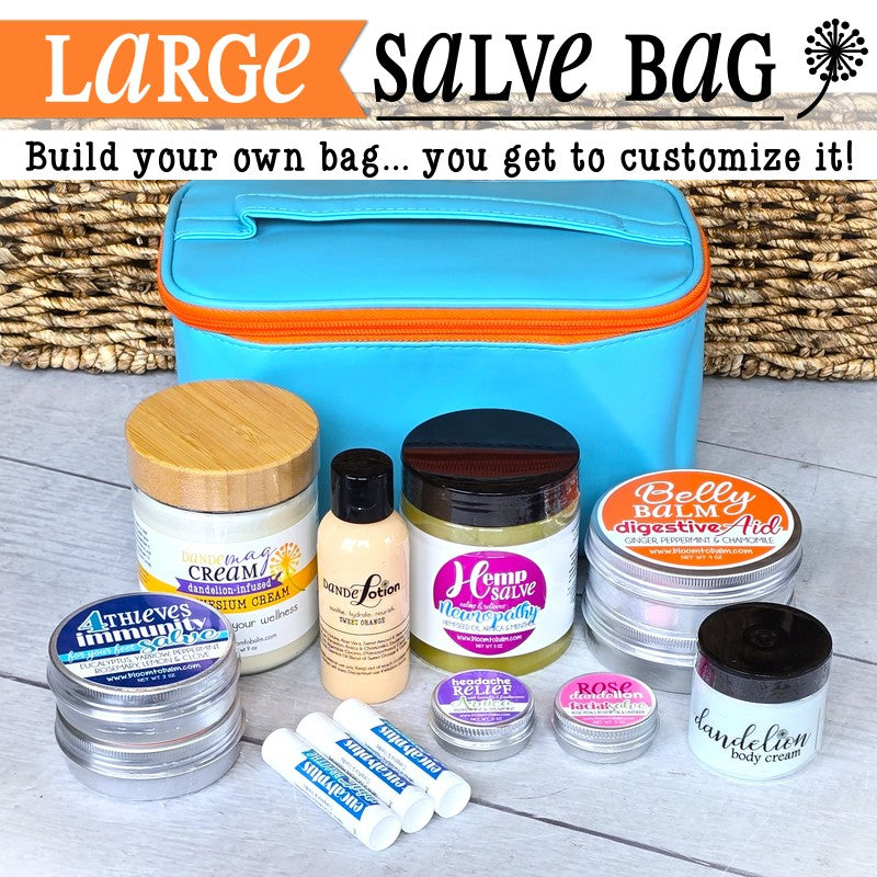 BLUE Salve Bag Bundle {LARGE} - DOORBUSTER!